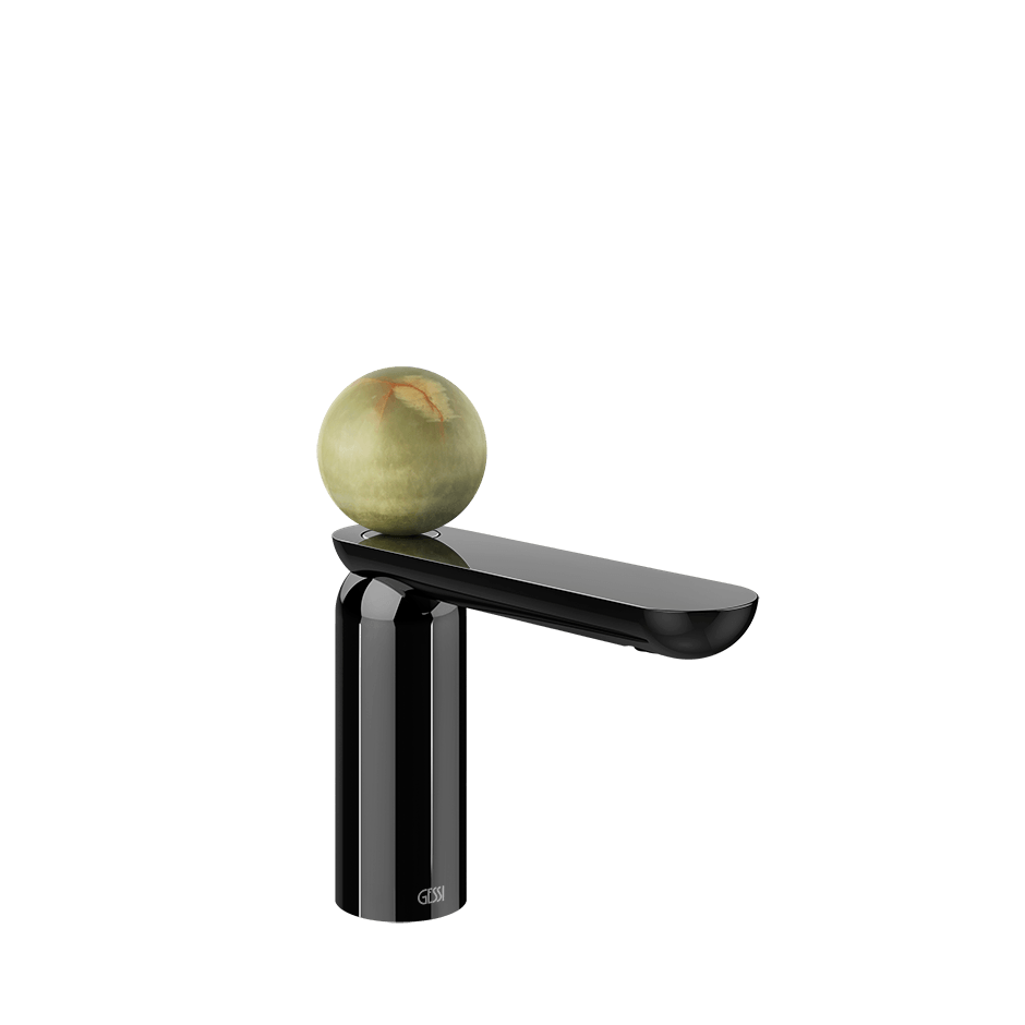 Gessi Washbasin Mixer 74502 in Black Metal Pvd