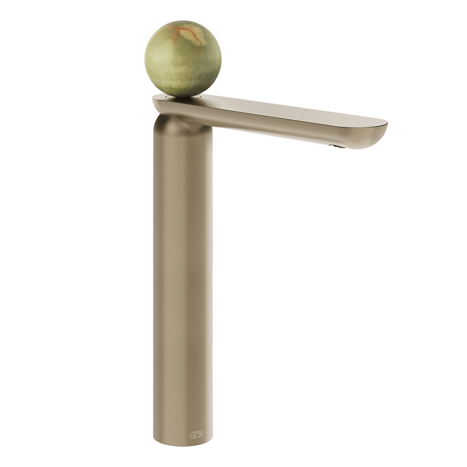 Gessi Washbasin Mixer 74504 in Finox Brushed Nickel
