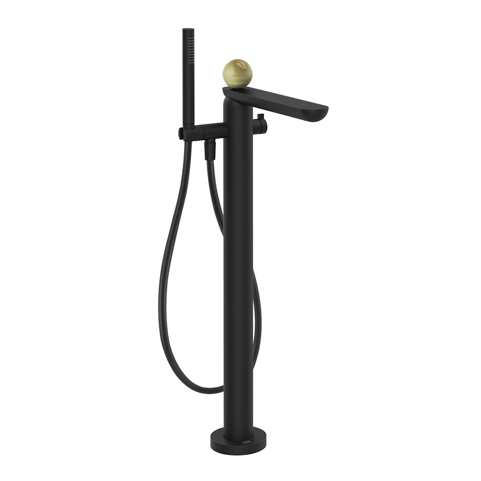 Gessi Bath Mixer 74529 in Matte Black
