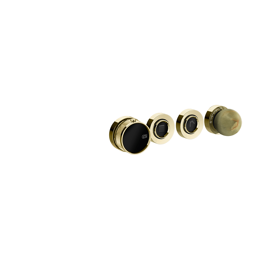 Gessi Shower Mixer 74532 in Brass Pvd