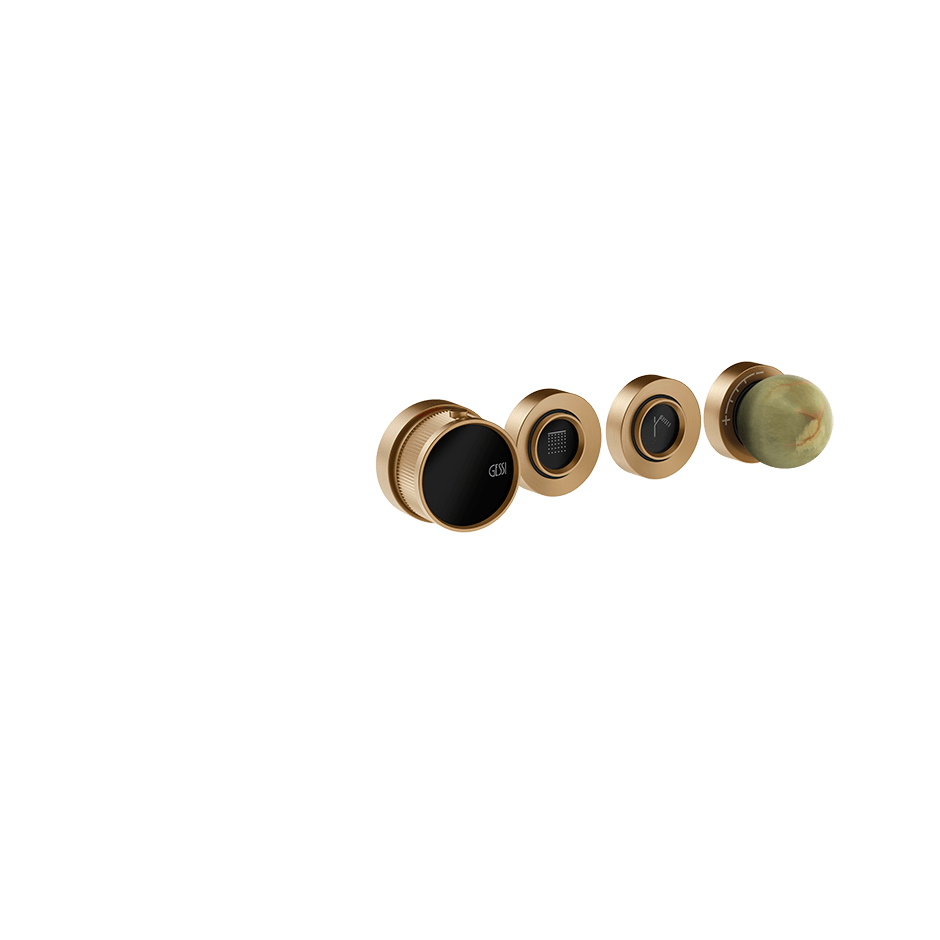 Gessi Shower Mixer 74532 in Warm Bronze Br. Pvd