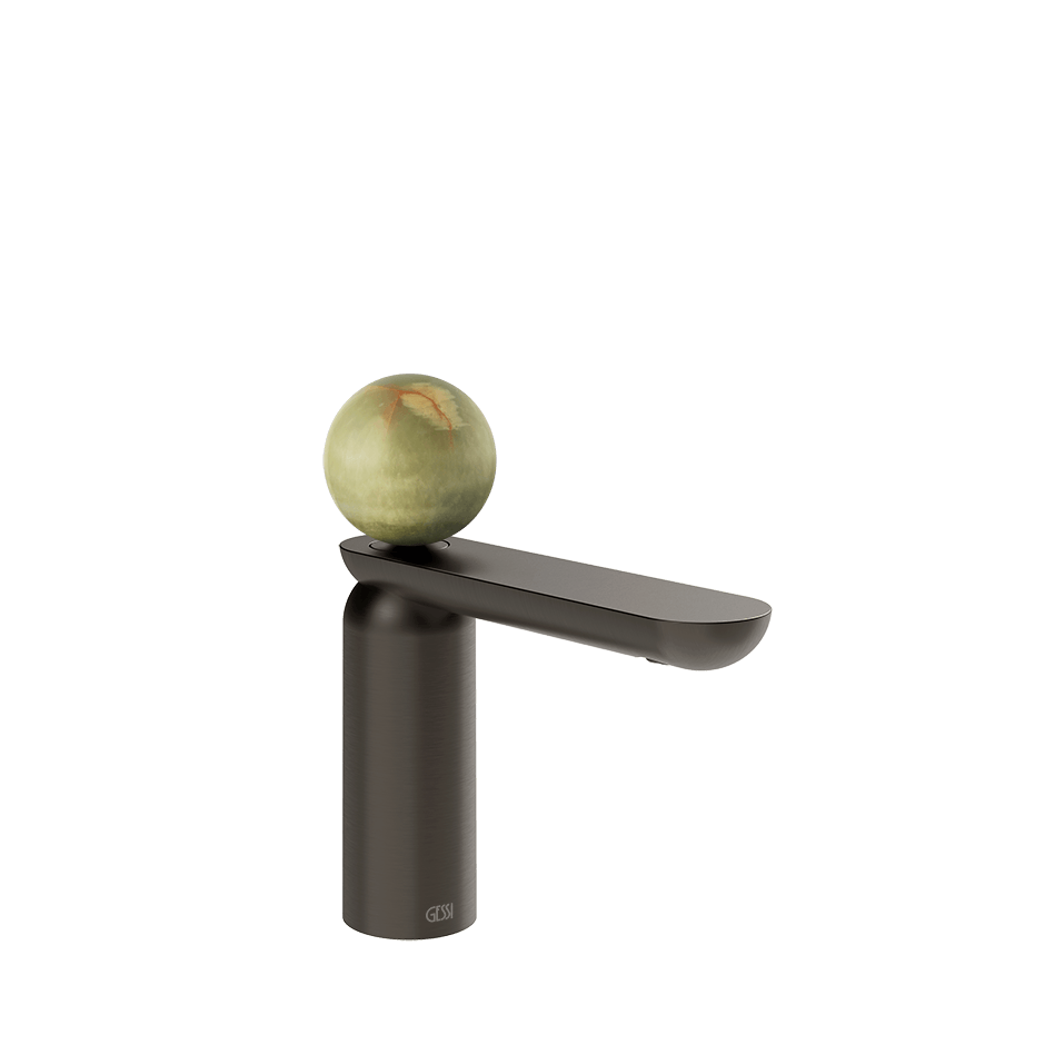 Gessi Washbasin Mixer 74551 in Black Metal Br. Pvd