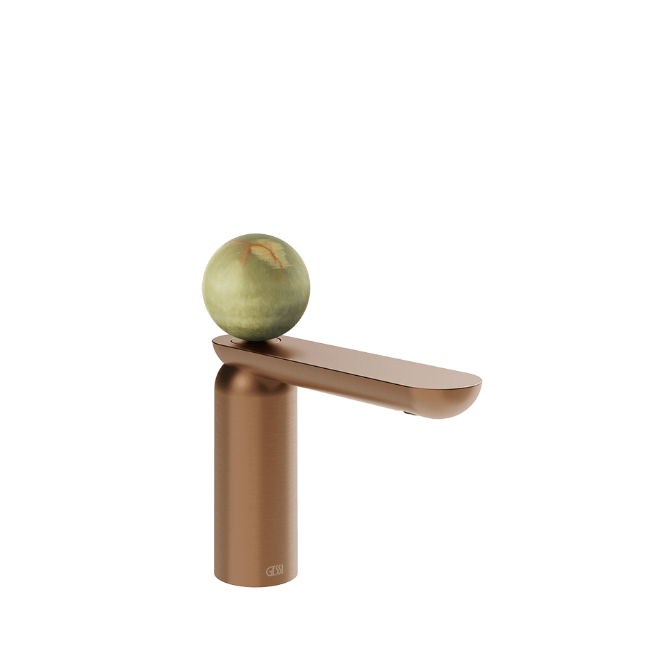 Gessi Washbasin Mixer 74551 in Copper Brushed Pvd
