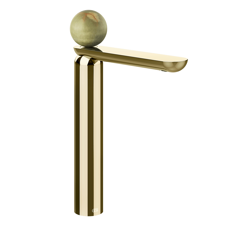 Gessi Washbasin Mixer 74553 in Brass Pvd