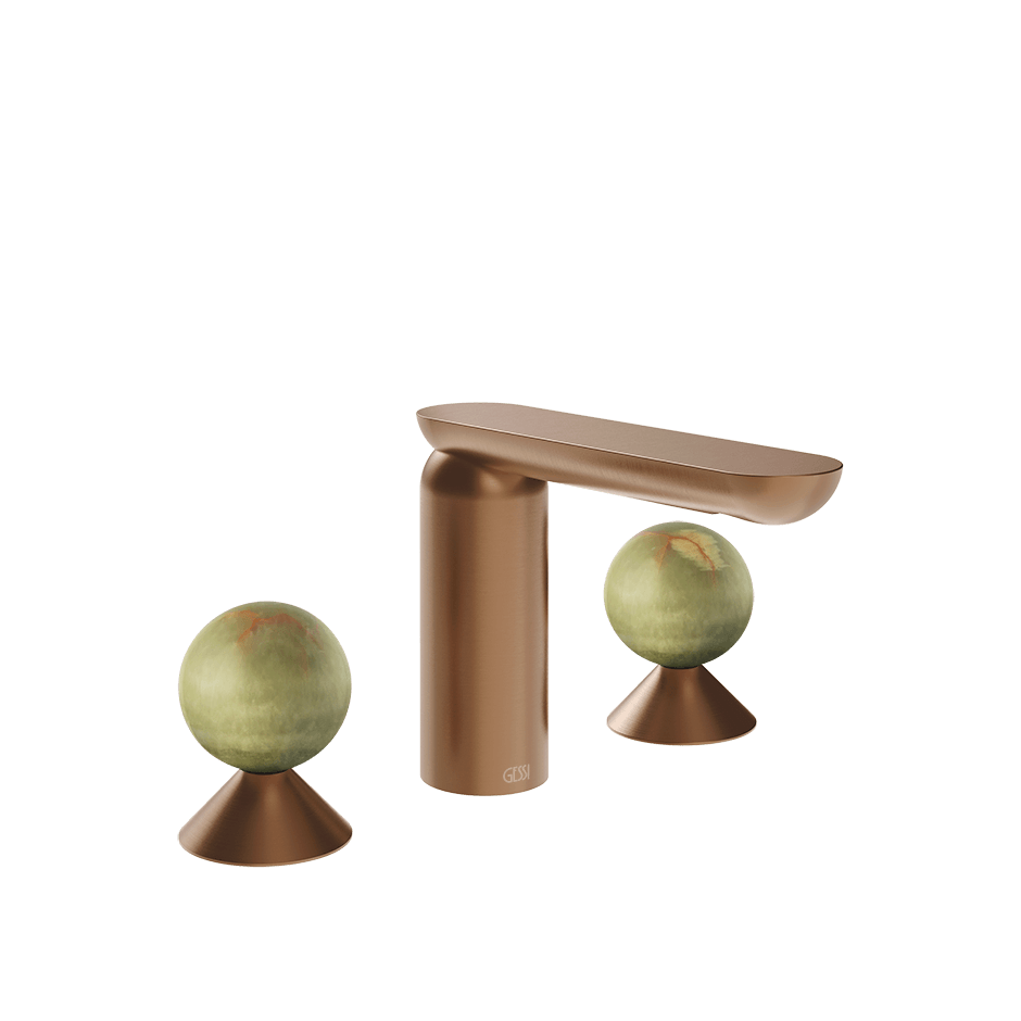 Gessi Washbasin Group 74555 in Copper Brushed Pvd
