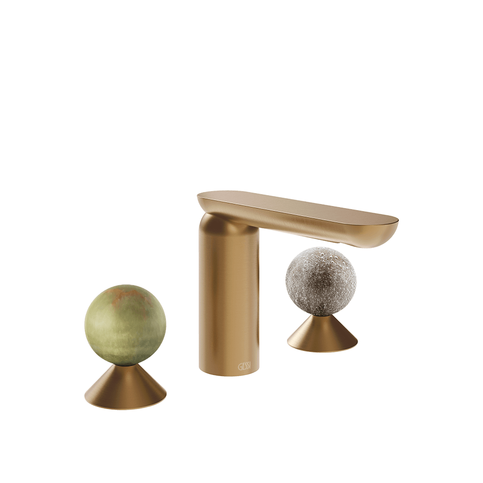 Gessi Washbasin Group 74565 in Warm Bronze Br. Pvd
