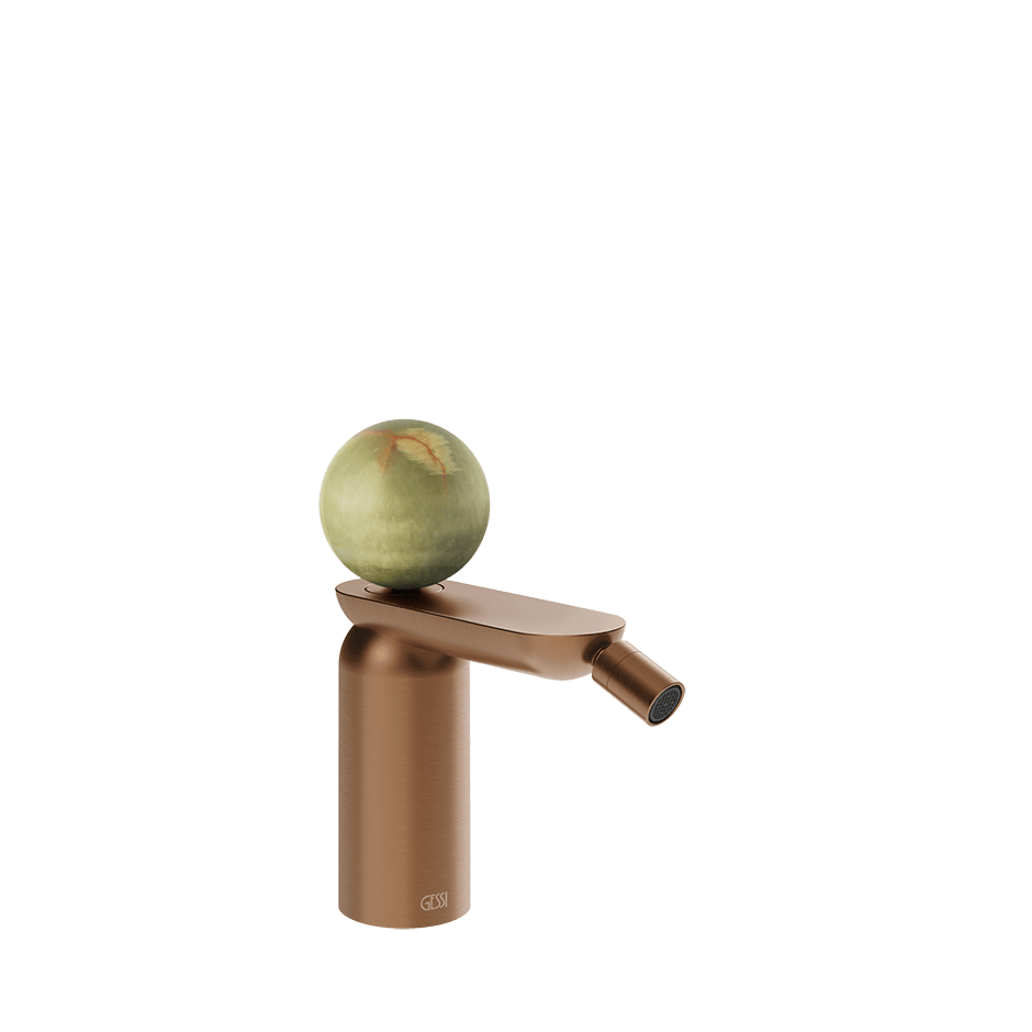 Gessi Bidet Mixer 74567 in Copper Brushed Pvd