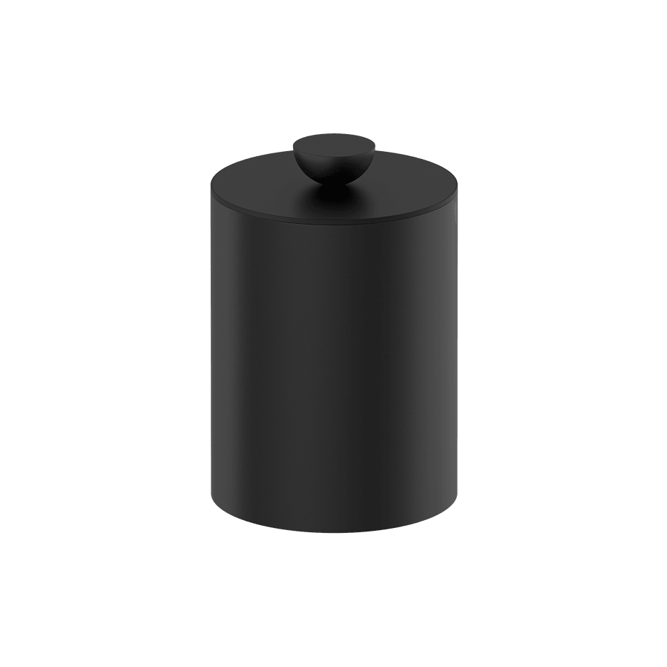 Gessi Waste-Paper Basket 74590 in Matte Black