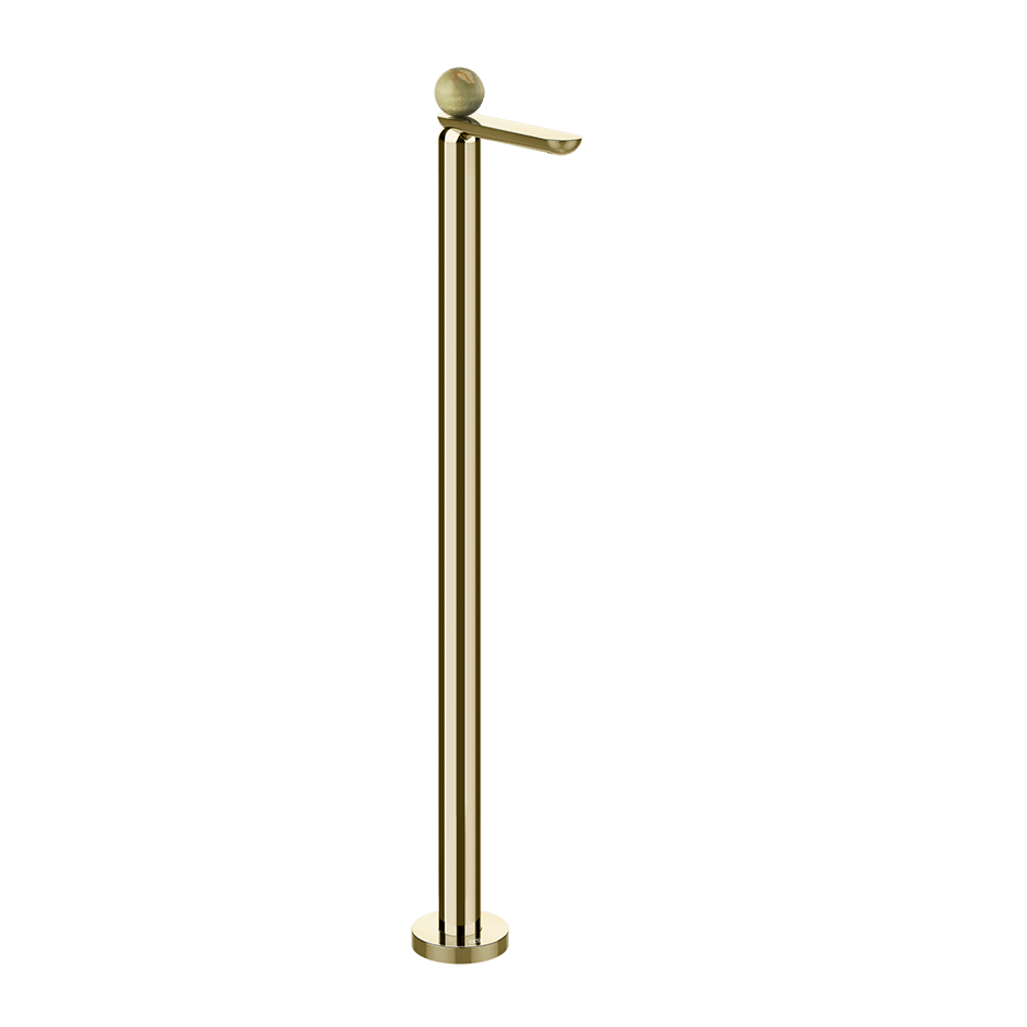 Gessi Washbasin Mixer 74595 in Brass Pvd
