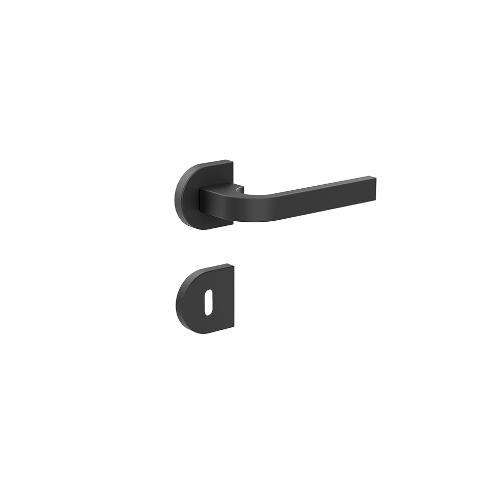 Gessi Internal Door Handle 74640 in Matte Black