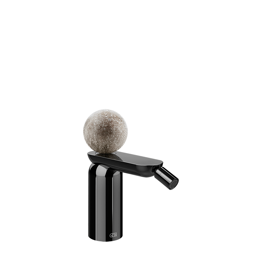 Gessi Bidet Mixer 74668 in Black Metal Pvd
