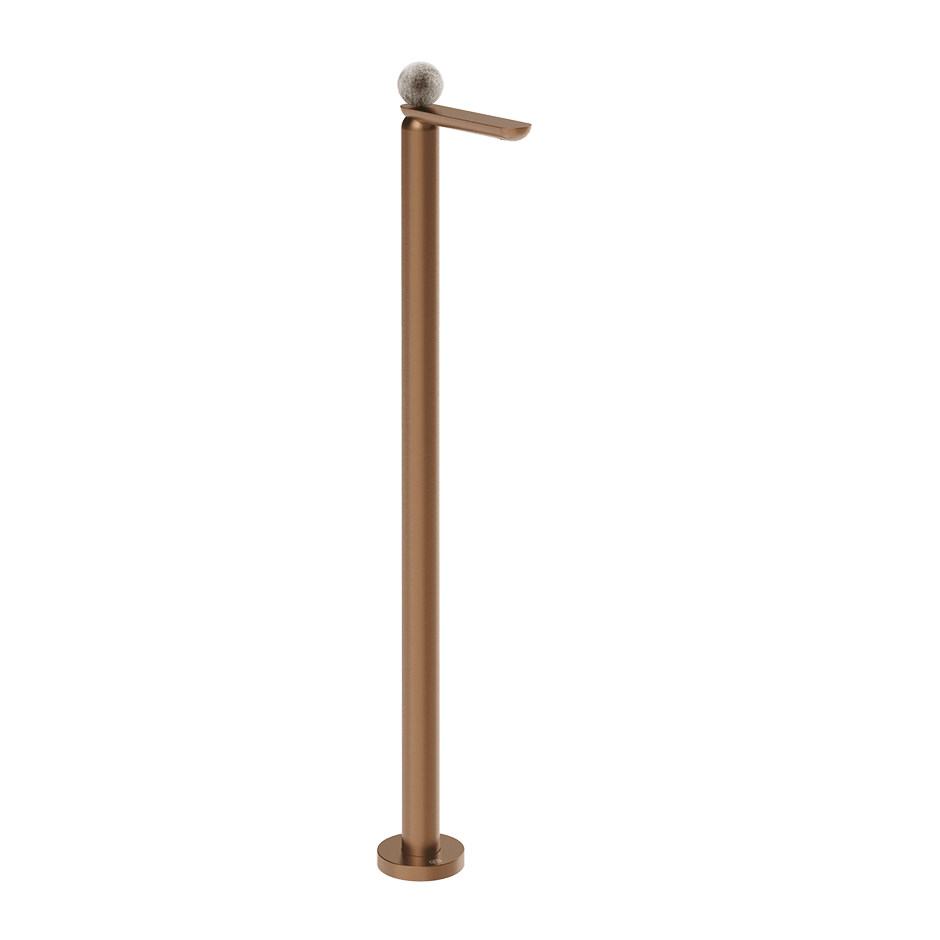 Gessi Washbasin Mixer 74695 in Copper Brushed Pvd