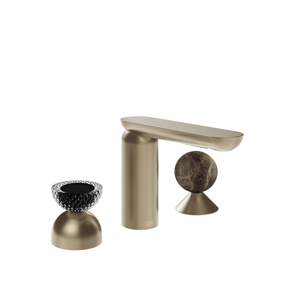 Gessi Washbasin Group 74718 in Finox Brushed Nickel