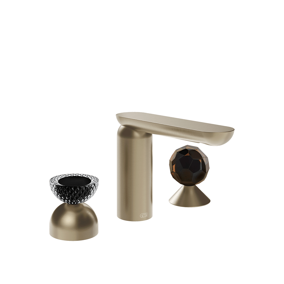 Gessi Washbasin Group 74728 in Finox Brushed Nickel