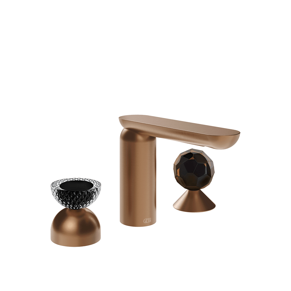 Gessi Washbasin Group 74728 in Copper Brushed Pvd