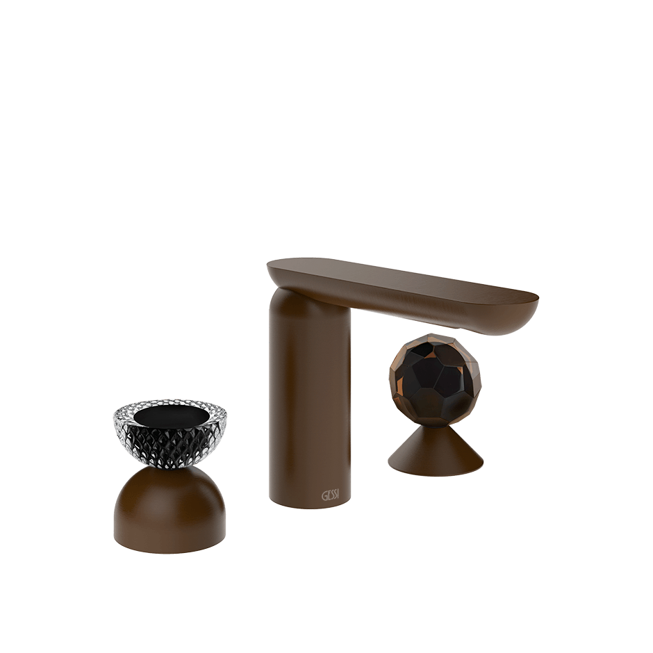 Gessi Washbasin Group 74728 in Dark Bronze