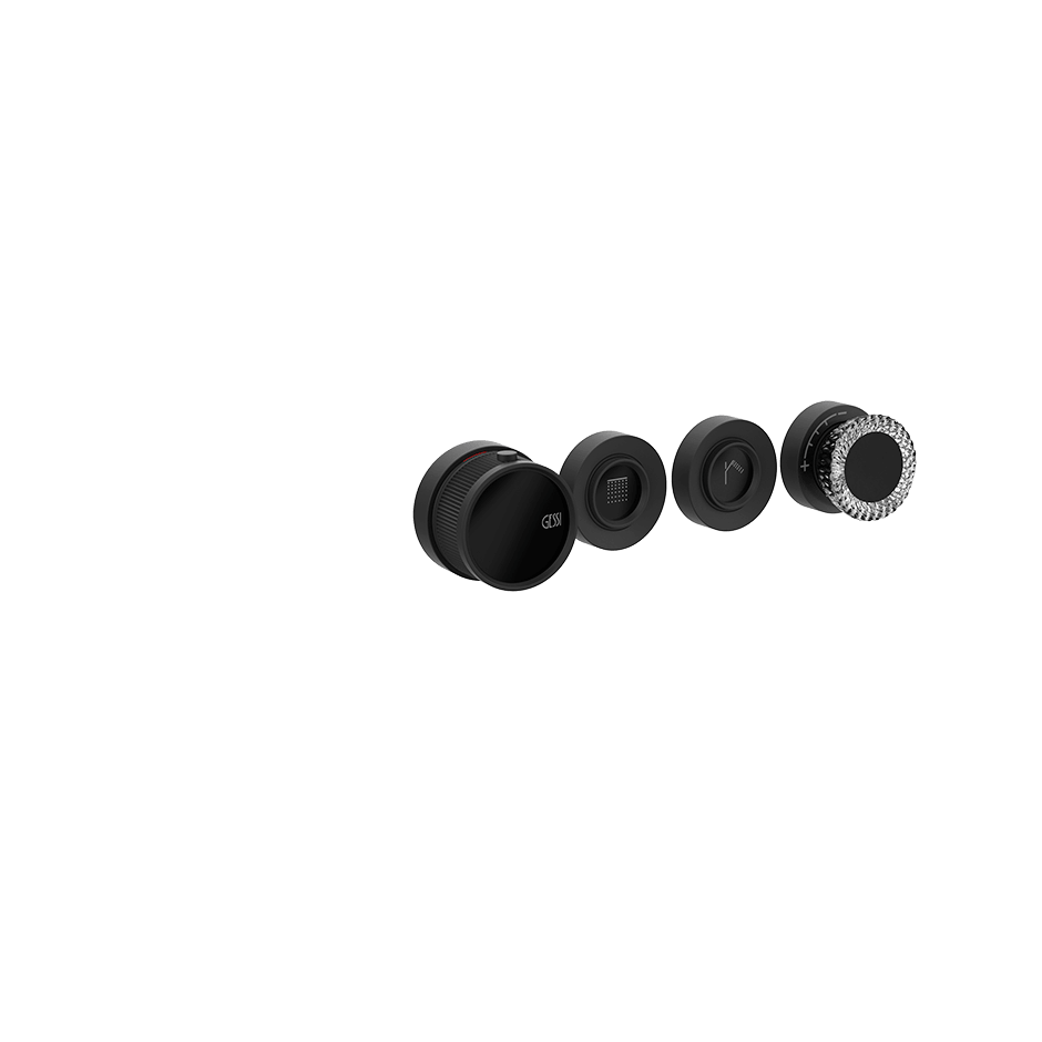 Gessi Shower Mixer 74732 in Matte Black