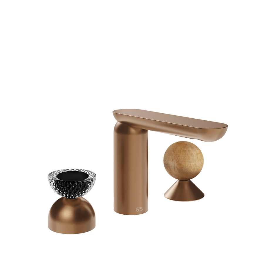 Gessi Washbasin Group 74738 in Copper Brushed Pvd