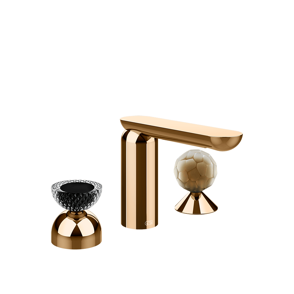 Gessi Washbasin Group 74748 in Warm Bronze Pvd