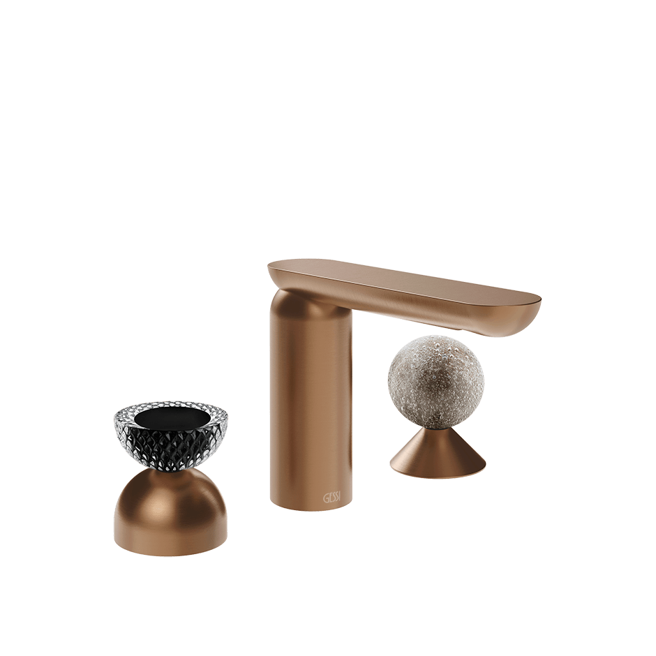 Gessi Washbasin Group 74768 in Copper Brushed Pvd