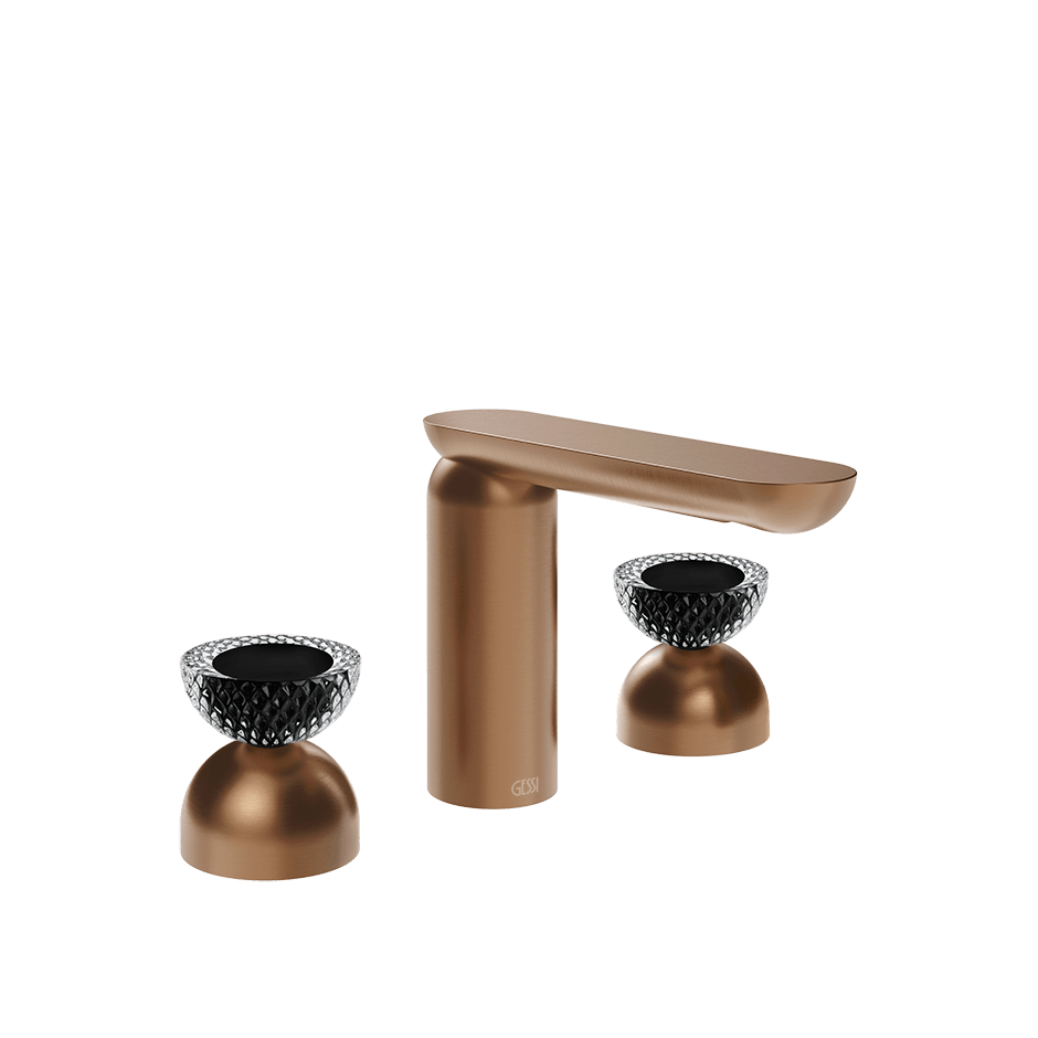 Gessi Washbasin Group 74776 in Copper Brushed Pvd