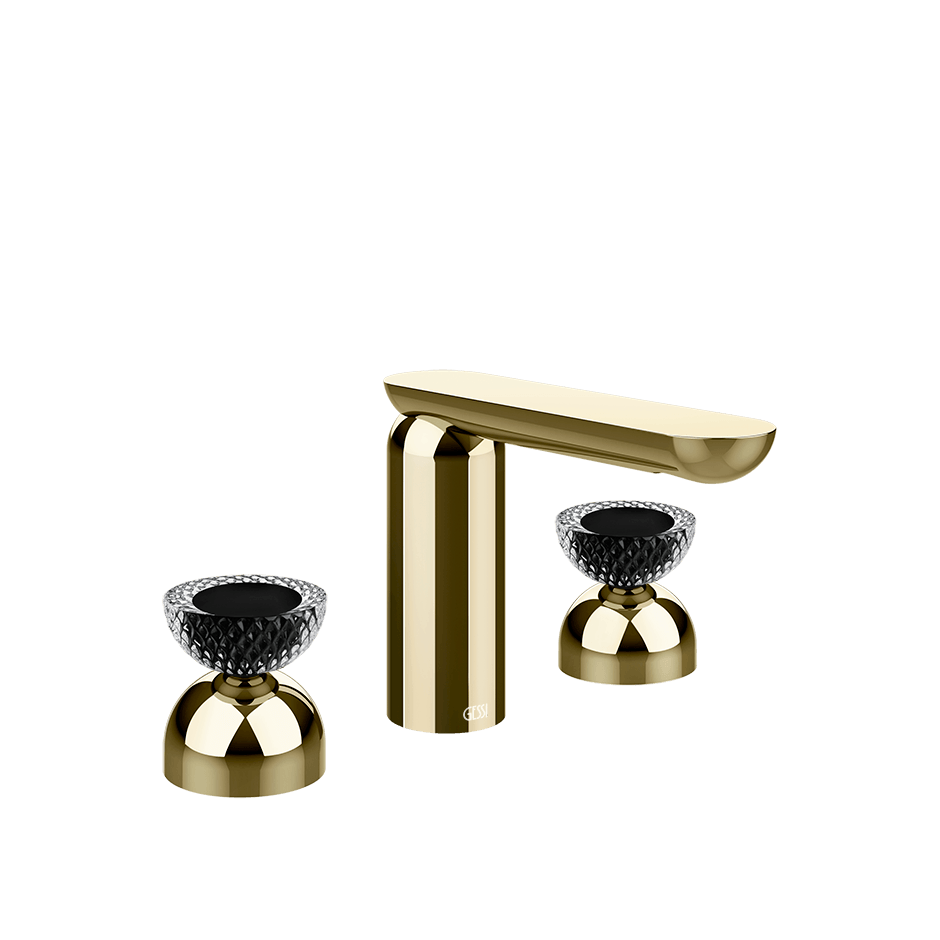 Gessi Washbasin Group 74776 in Brass Pvd