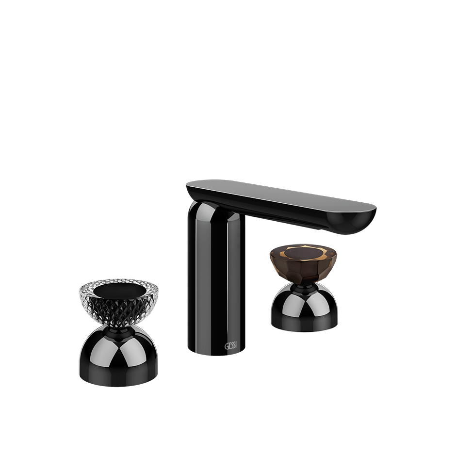 Gessi Washbasin Group 74786 in Black Metal Pvd