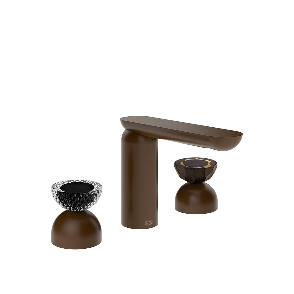 Gessi Washbasin Group 74786 in Dark Bronze