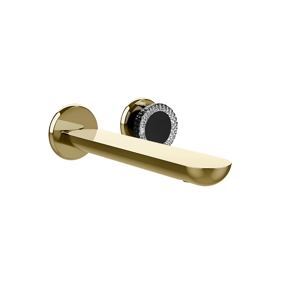 Gessi Washbasin Mixer 74788 in Brass Pvd