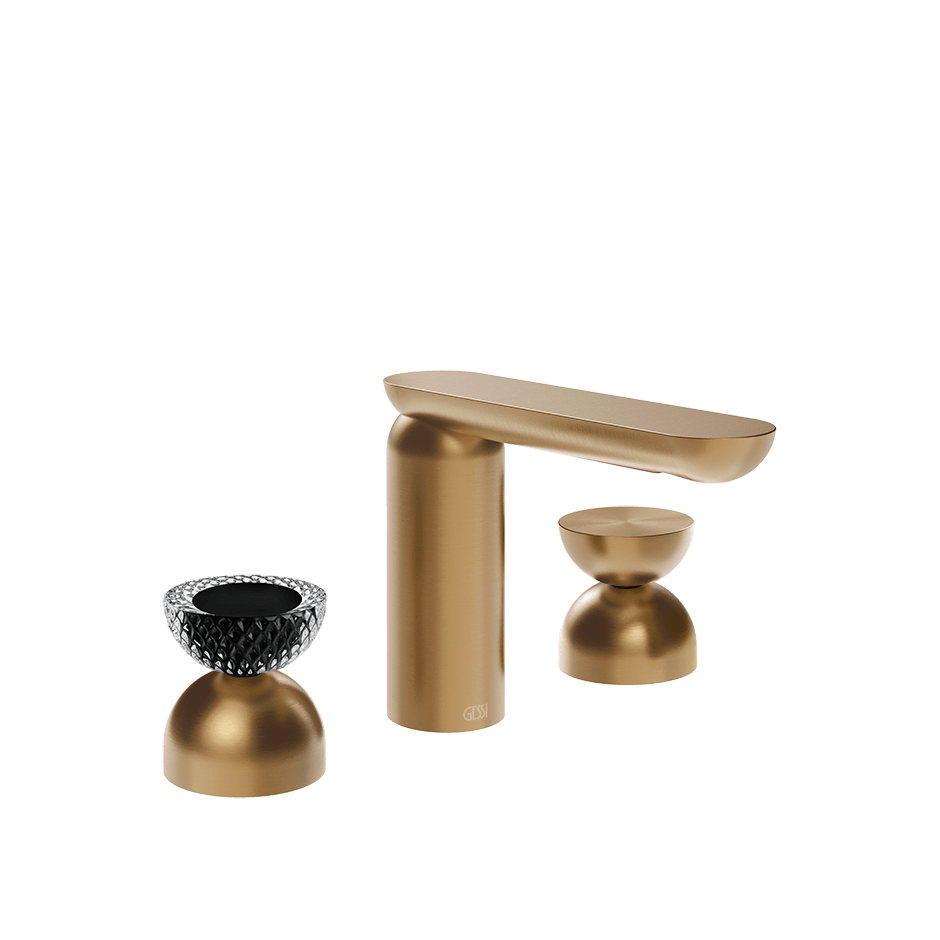 Gessi Washbasin Group 74796 in Warm Bronze Br. Pvd