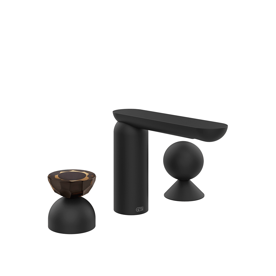 Gessi Washbasin Group 74808 in Matte Black