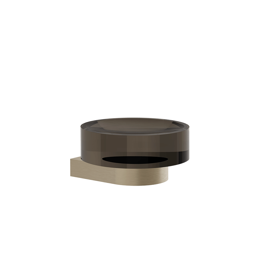 Gessi Soap Holder 74812 in Finox Brushed Nickel