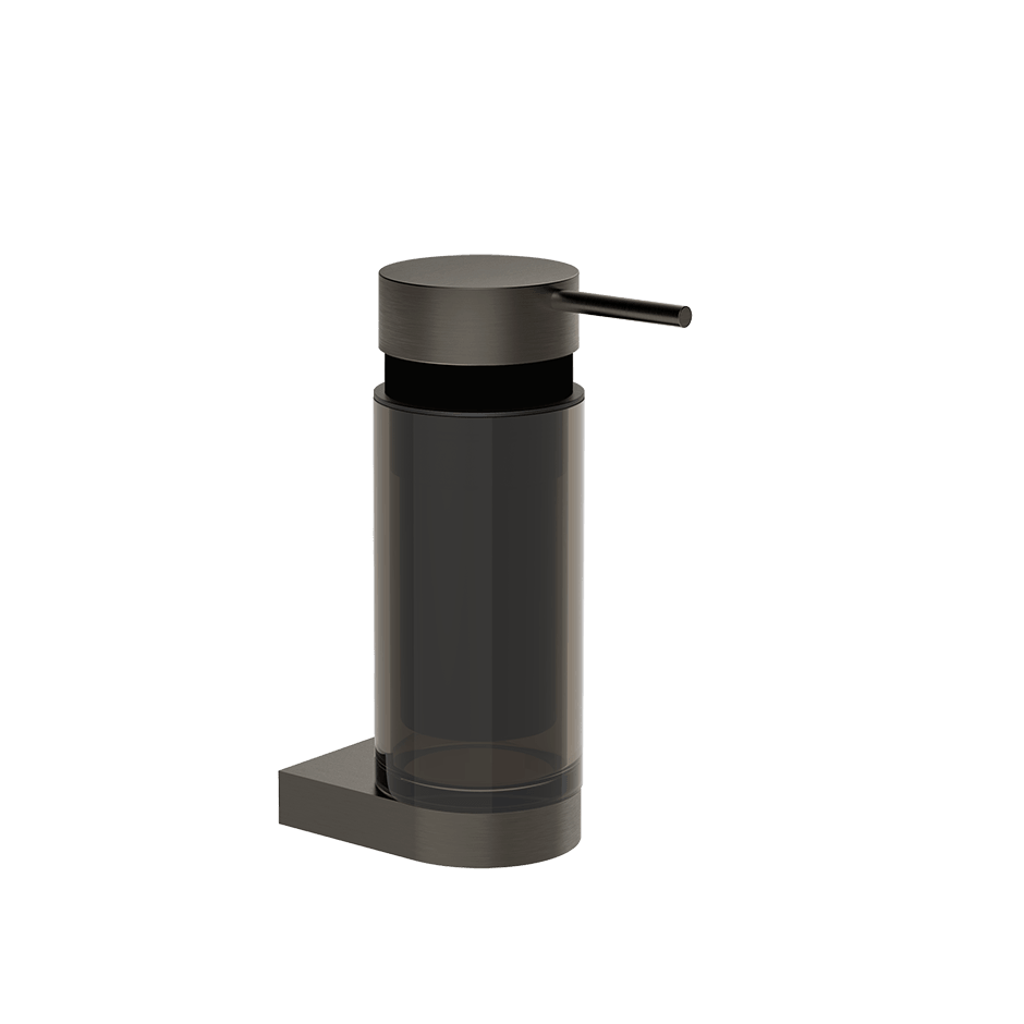 Gessi Soap Dispenser Holder 74814 in Black Metal Br. Pvd