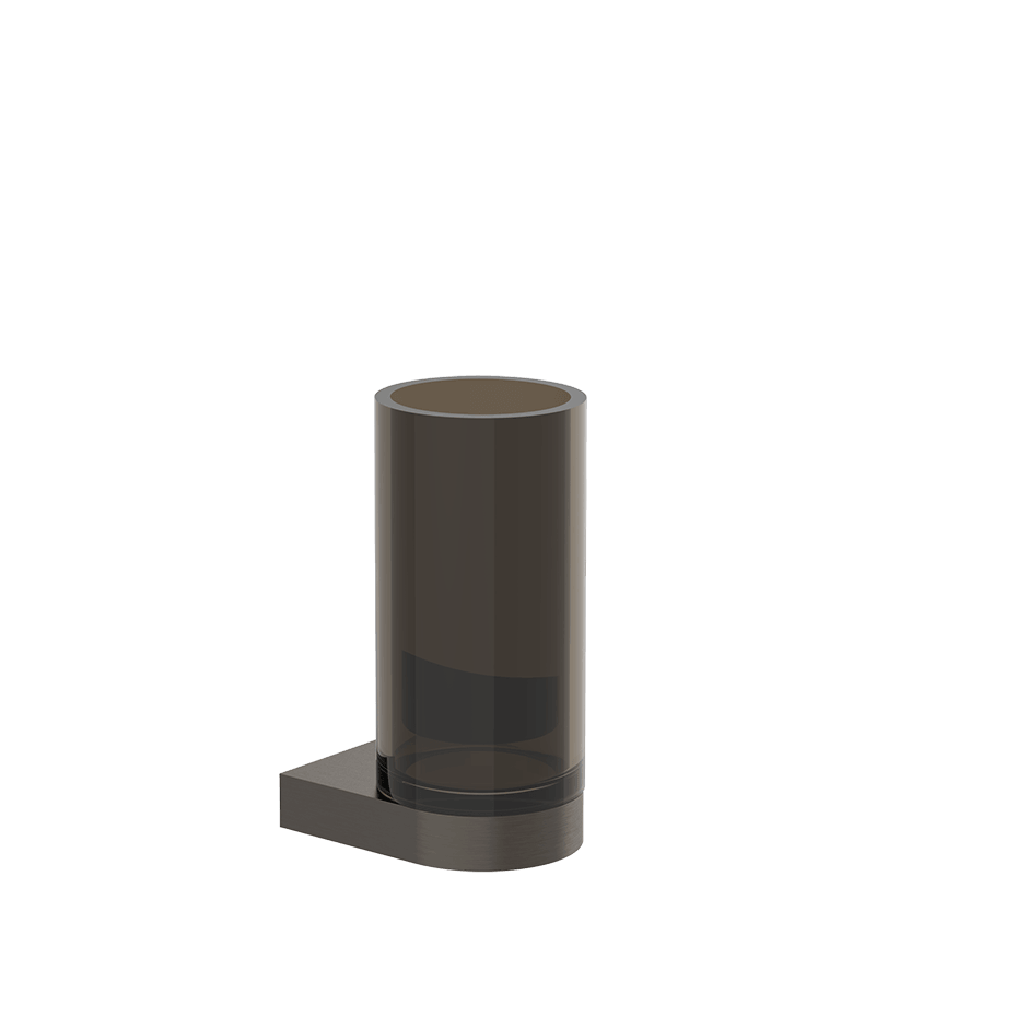 Gessi Tumbler Holder 74816 in Black Metal Br. Pvd