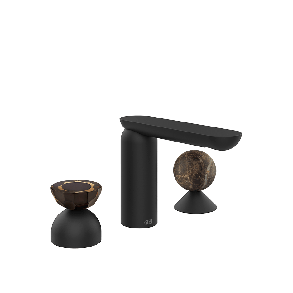 Gessi Washbasin Group 74818 in Matte Black