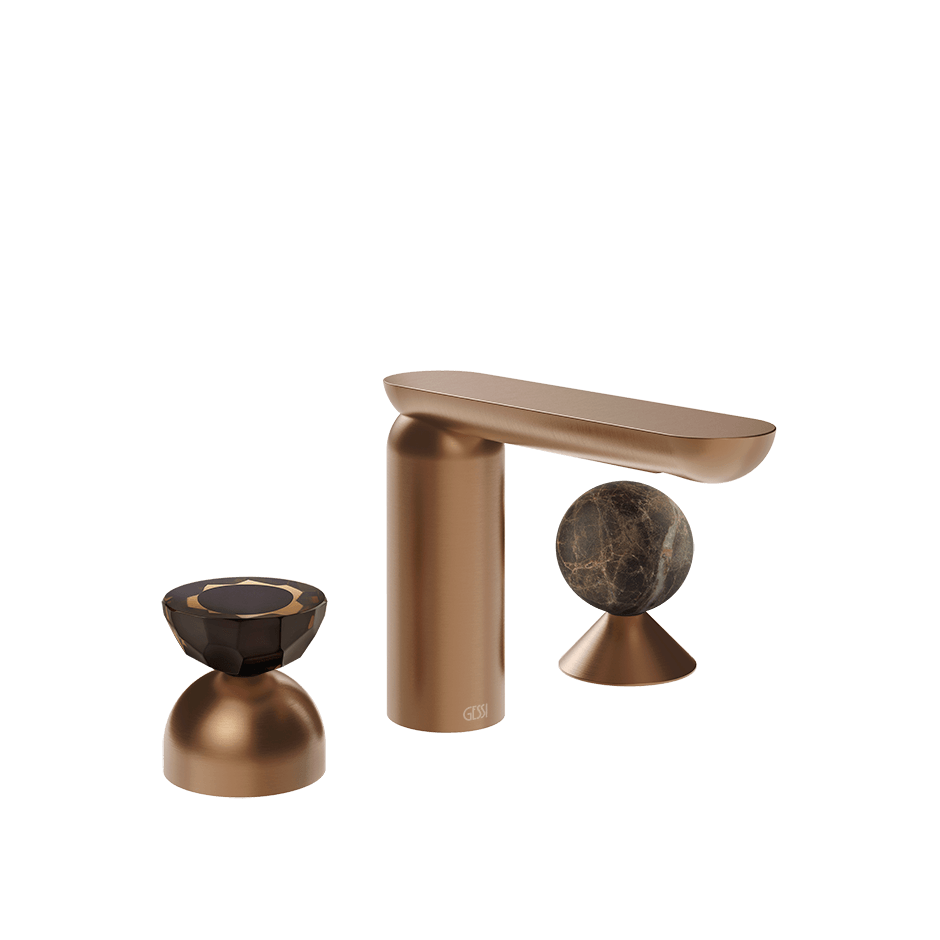 Gessi Washbasin Group 74818 in Copper Brushed Pvd