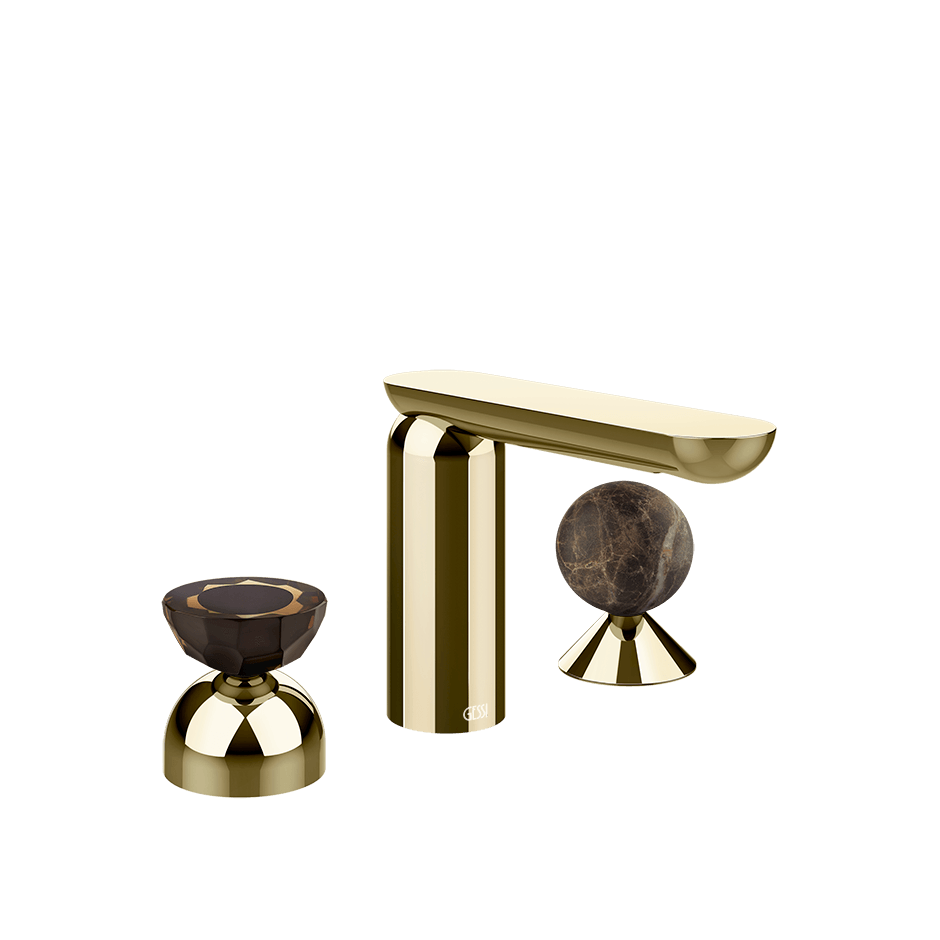 Gessi Washbasin Group 74818 in Brass Pvd