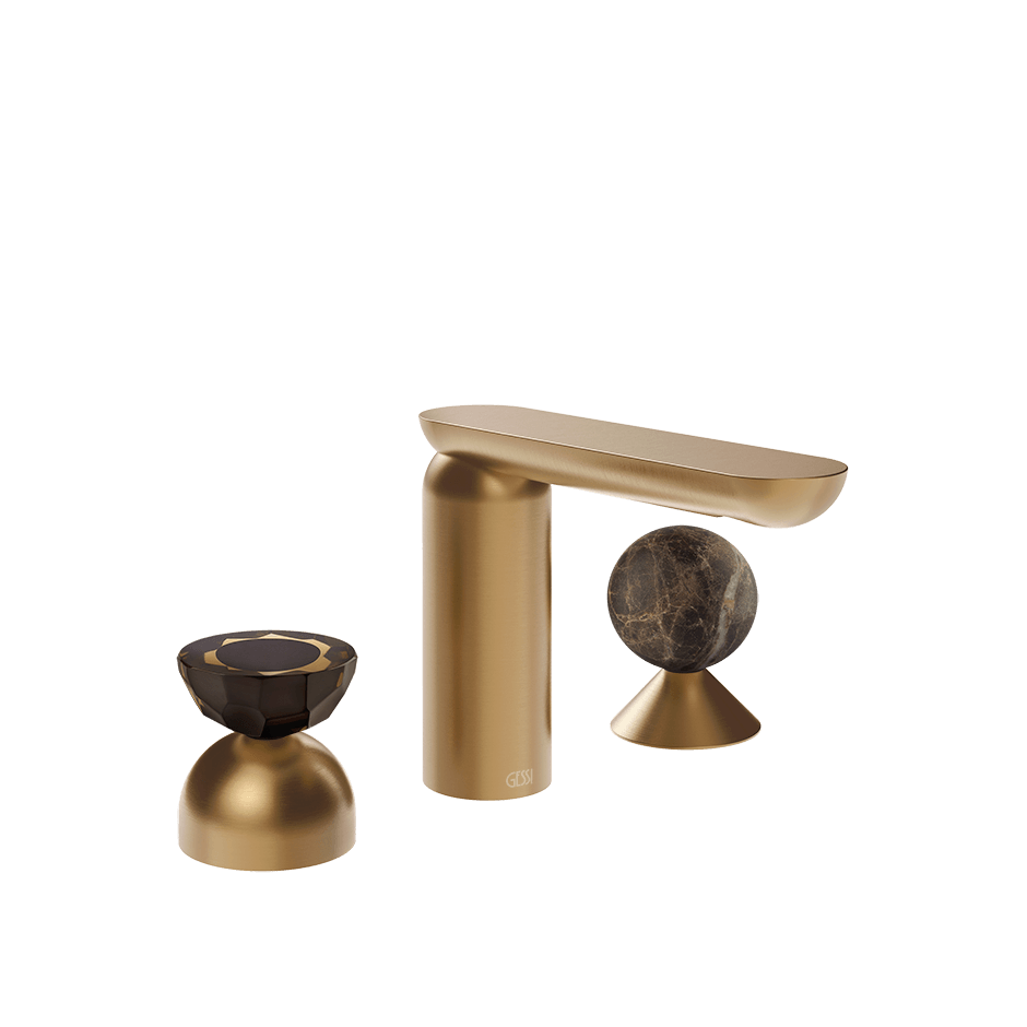 Gessi Washbasin Group 74818 in Warm Bronze Br. Pvd