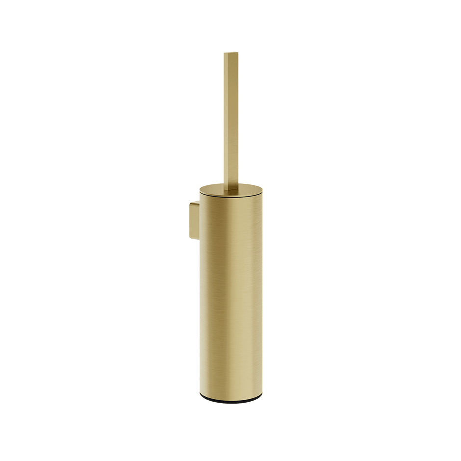Gessi Brush Holder 74819 in Brass Brushed Pvd
