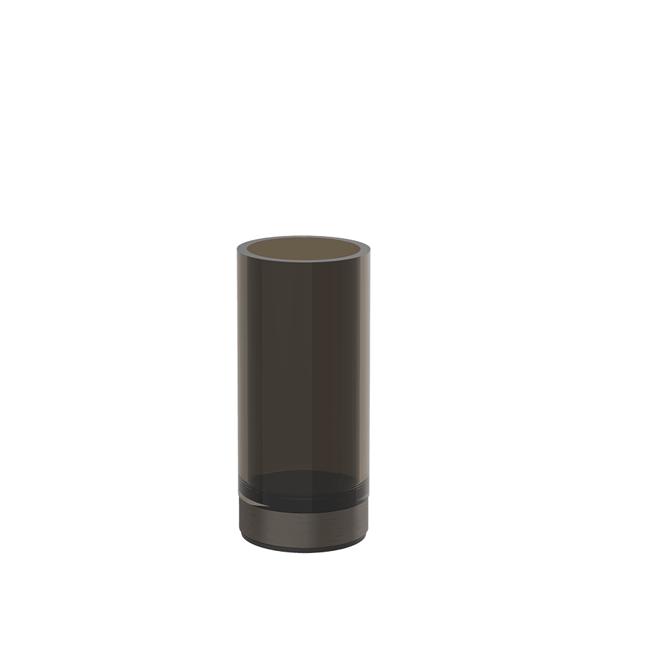 Gessi Tumbler Holder 74833 in Black Metal Br. Pvd