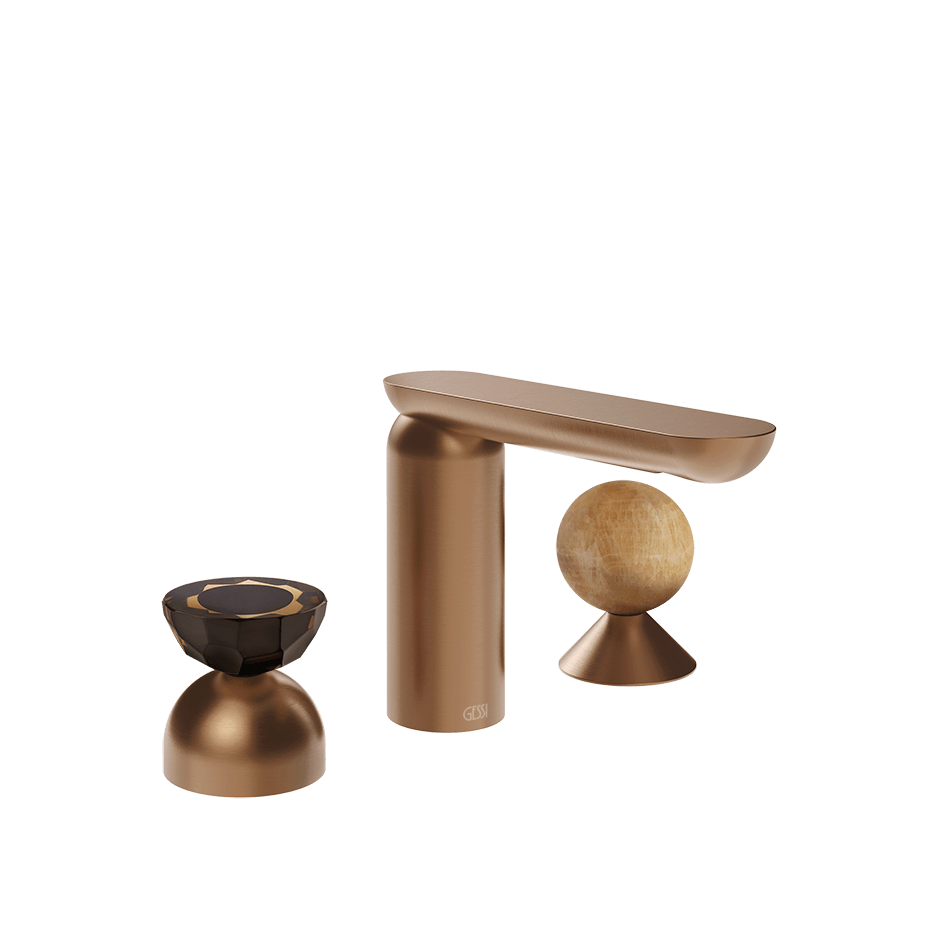 Gessi Washbasin Group 74838 in Copper Brushed Pvd