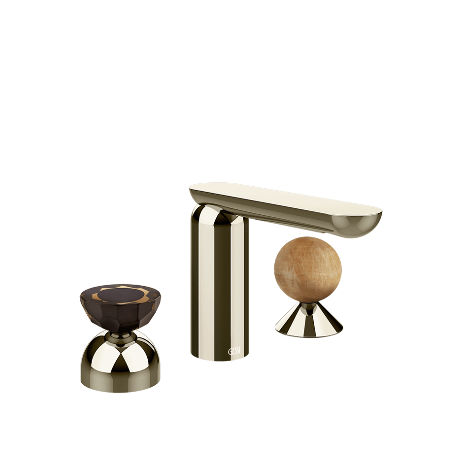 Gessi Washbasin Group 74838 in Nickel Pvd