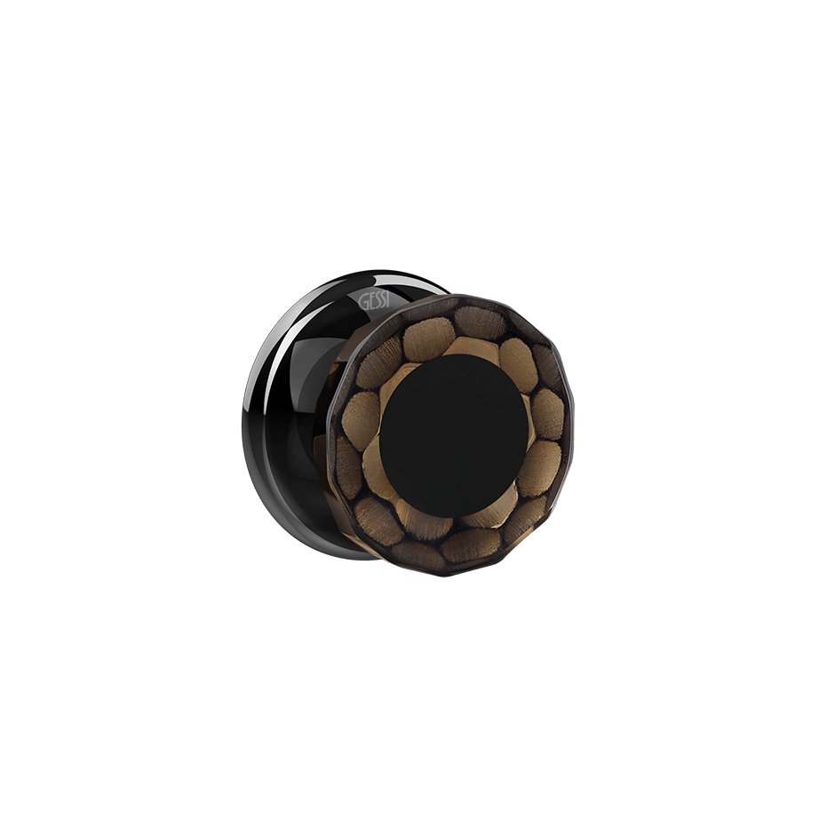 Gessi Separate Control 74847 in Black Metal Pvd