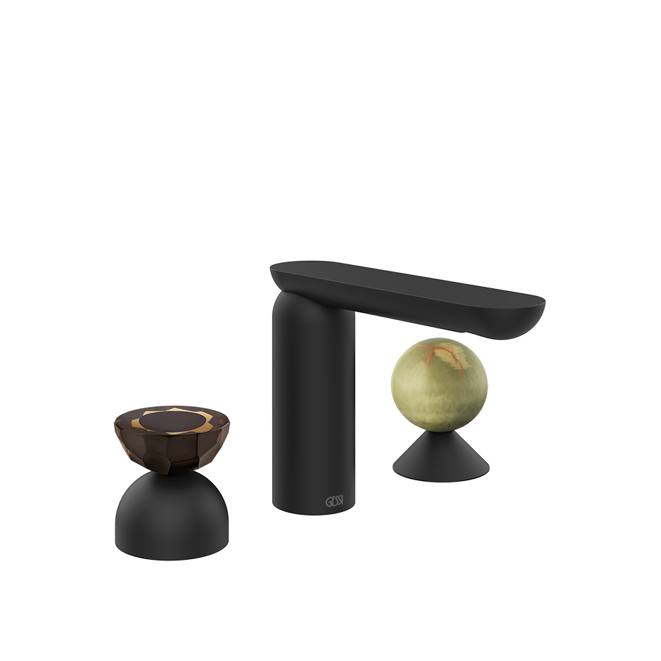 Gessi Washbasin Group 74858 in Matte Black