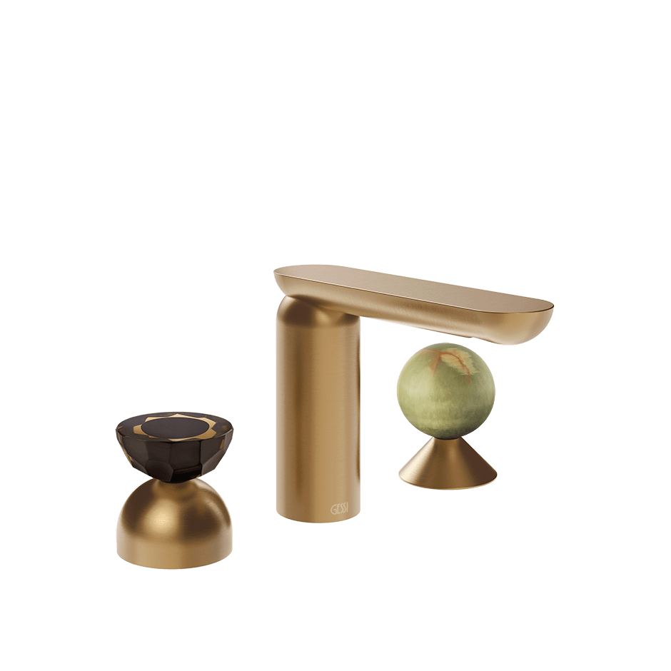 Gessi Washbasin Group 74858 in Warm Bronze Br. Pvd
