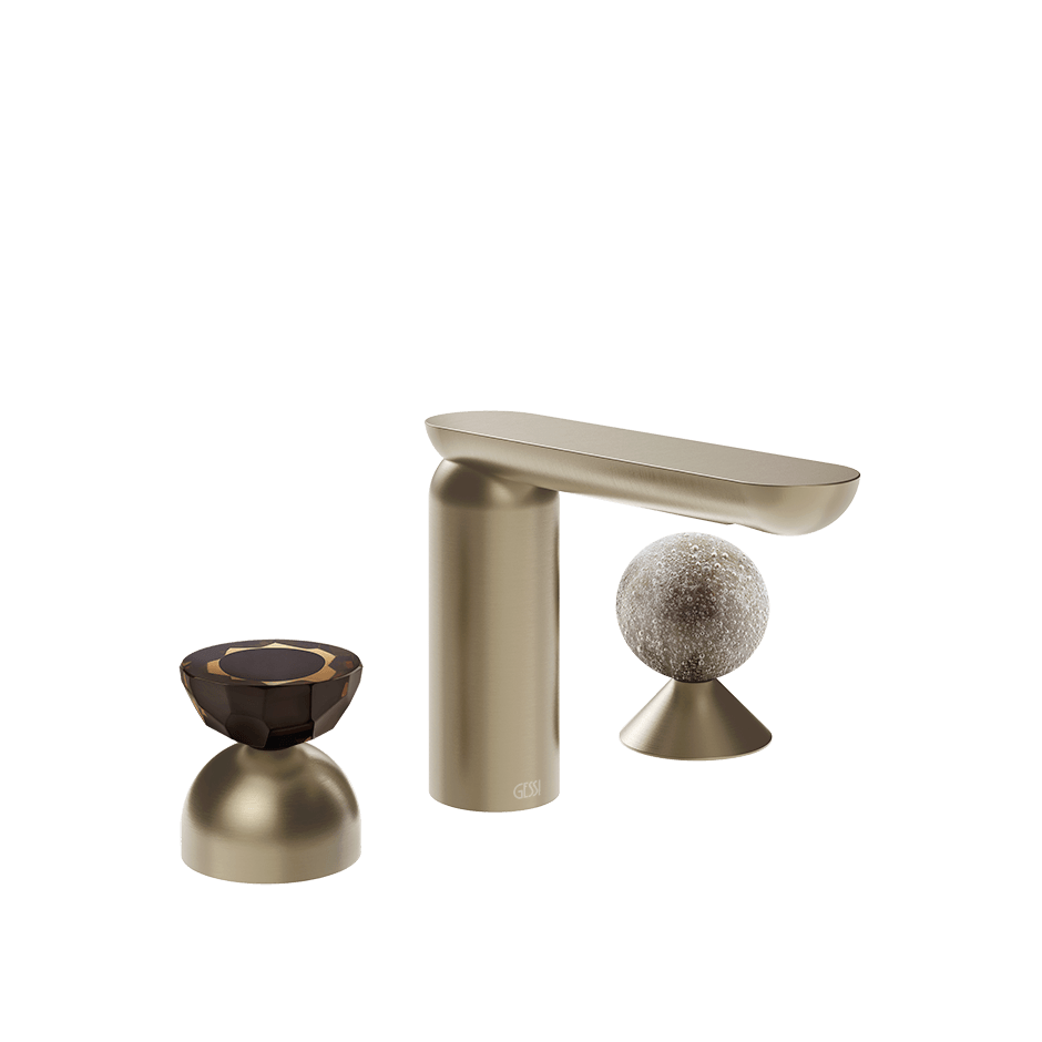 Gessi Washbasin Group 74868 in Finox Brushed Nickel