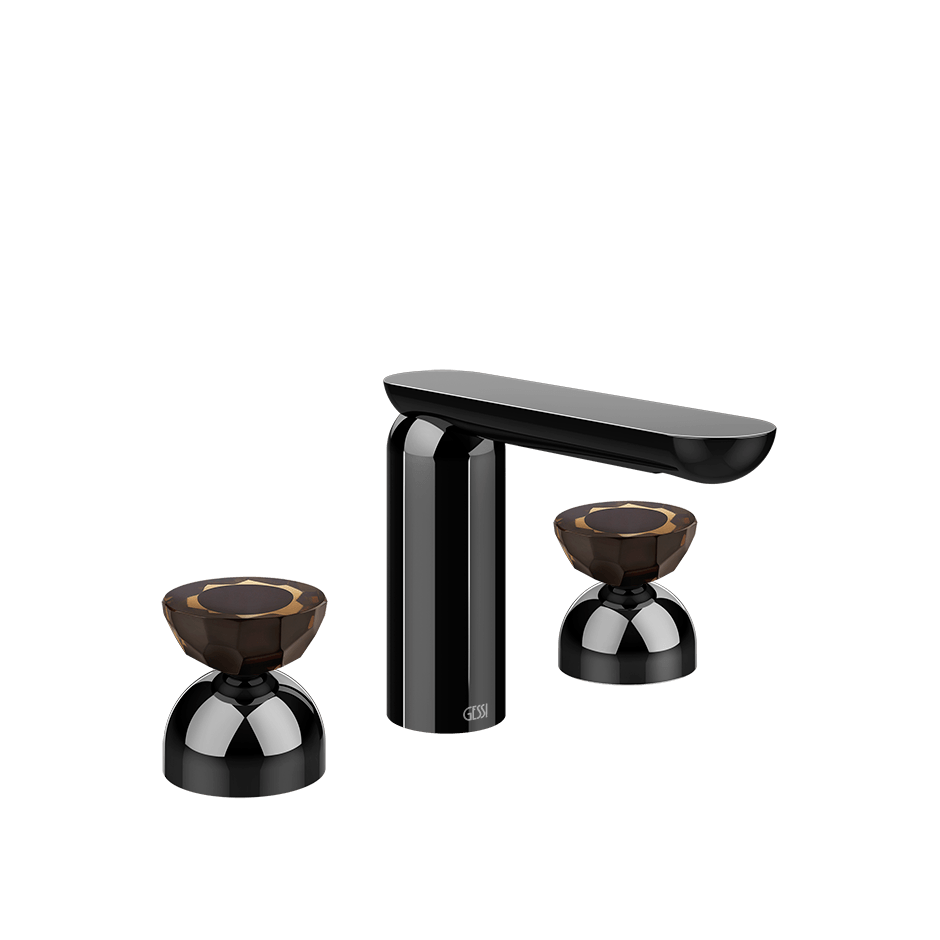 Gessi Washbasin Group 74886 in Black Metal Pvd