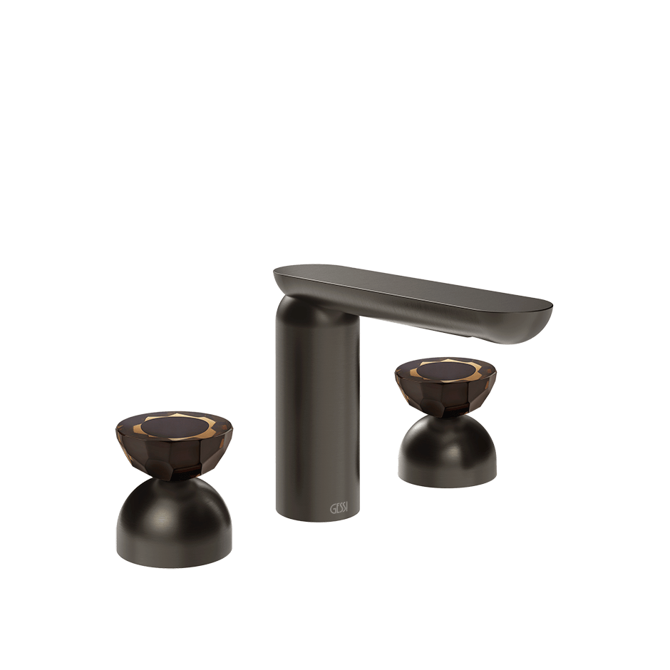 Gessi Washbasin Group 74886 in Black Metal Br. Pvd