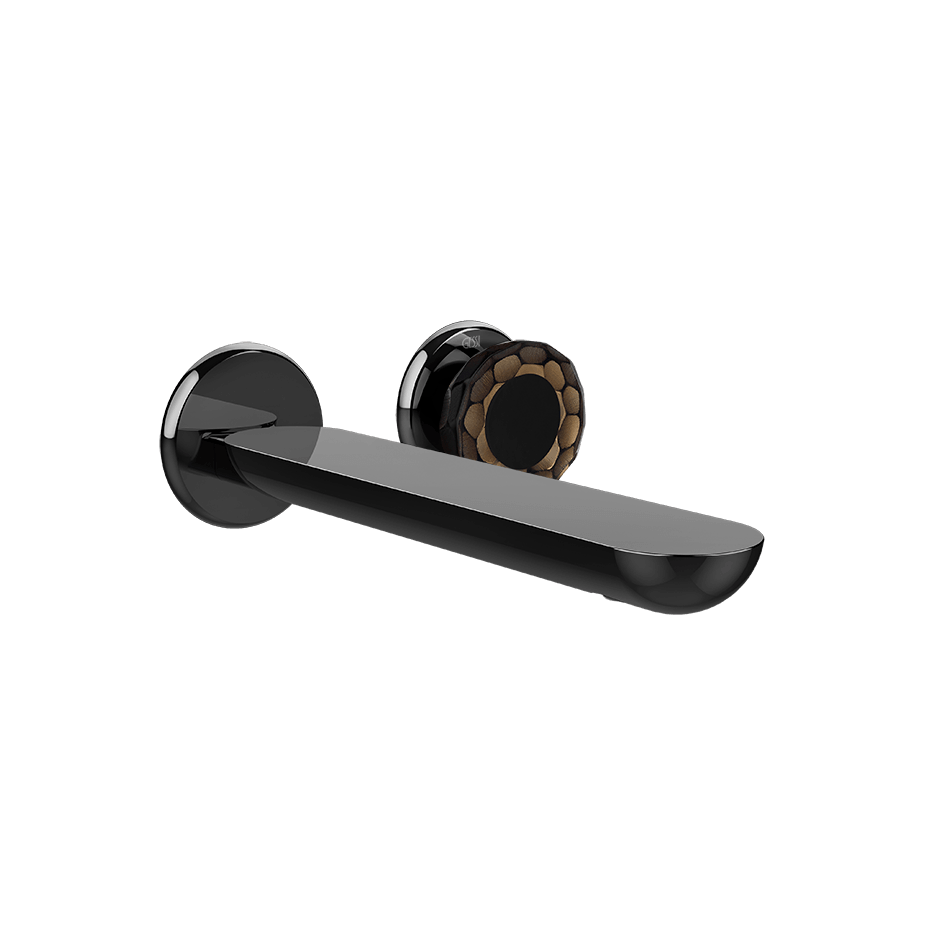 Gessi Washbasin Mixer 74888 in Black Metal Pvd