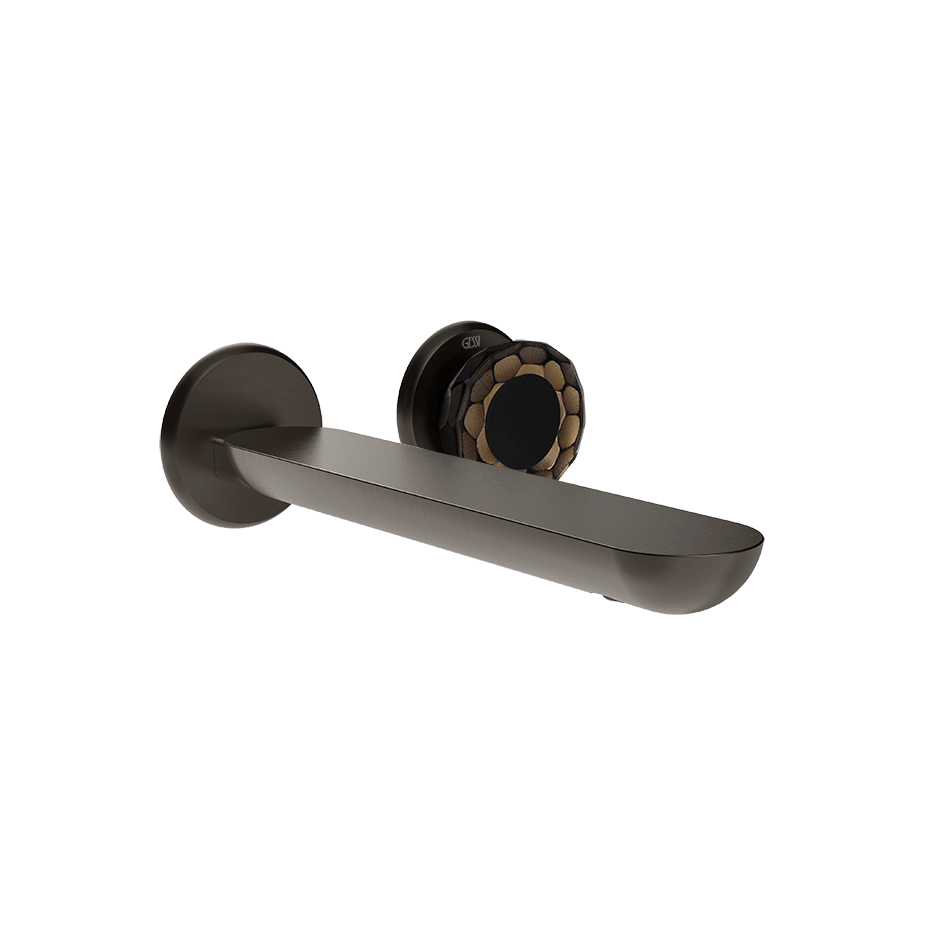 Gessi Washbasin Mixer 74888 in Black Metal Br. Pvd